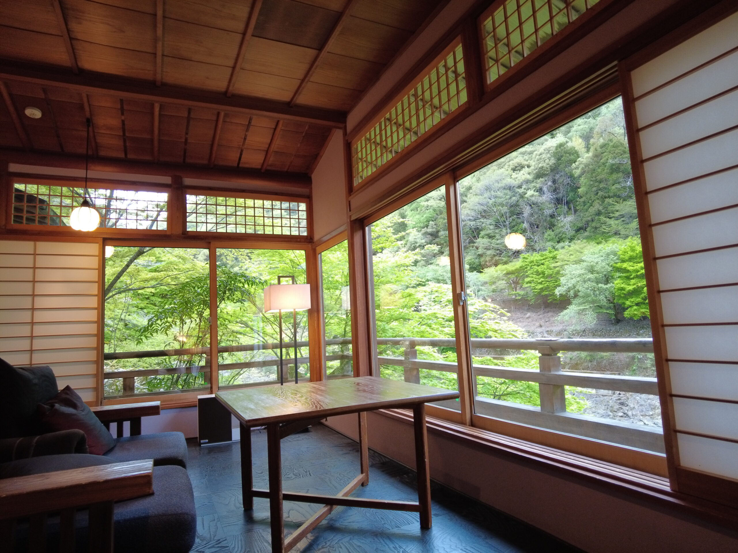星のや京都 客室からの眺め
